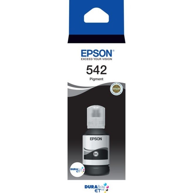 Epson DURABrite EcoTank T542 Ink Refill Kit - Black - Inkjet