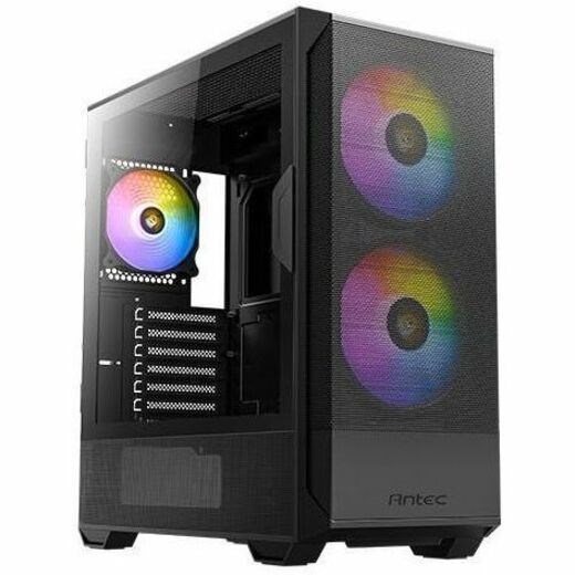 Antec Gamingcomputerkast - ATX, Micro ATX, ITX Motherboard Supported - Mid-tower - Maas, Gehard glas, Staal, Plastic - Wit