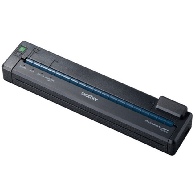 Brother PocketJet PJ-673 Direct Thermal Printer - Monochrome - Portable - Plain Paper Print - USB - Wireless LAN