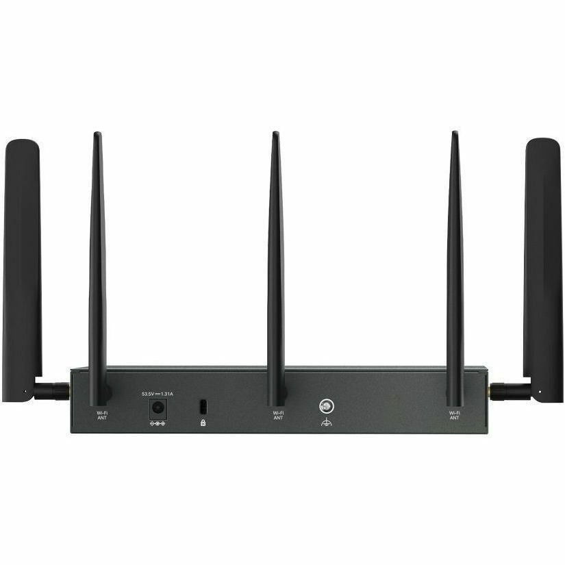 TP-Link Omada ER706WP-4G Wi-Fi 6 IEEE 802.11ax 2 SIM Cable, Ethernet Modem/Wireless Router