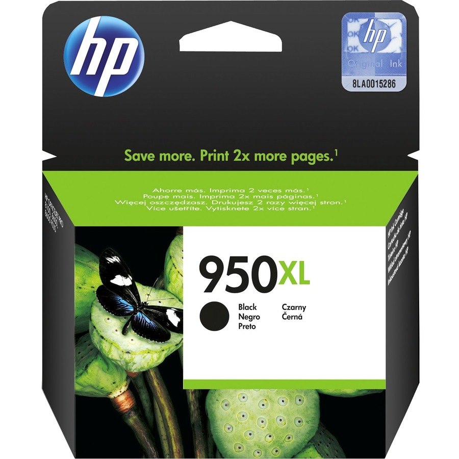 HP 950XL Original Inkjet Ink Cartridge - Black - 1 Pack