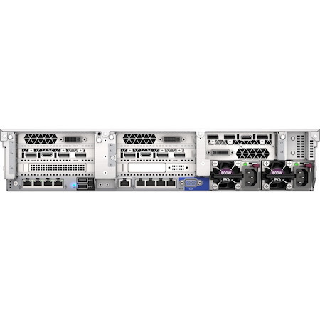 HPE ProLiant DL380 G10 2U Rack Server - 1 Xeon Silver 4214 2.20 GHz - 16 GB RAM - 12Gb/s SAS Controller