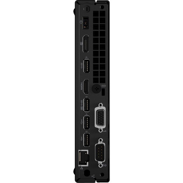 Lenovo ThinkCentre M75q Gen 2 11JJ007TUS Desktop Computer - AMD Ryzen 5 PRO 4650GE - 8 GB - 256 GB SSD - Tiny - Raven Black