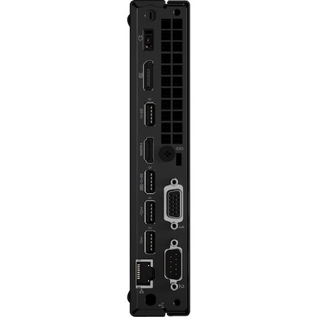 Lenovo ThinkCentre M75q Gen 2 11JJ007TUS Desktop Computer - AMD Ryzen 5 PRO 4650GE - 8 GB - 256 GB SSD - Tiny - Raven Black