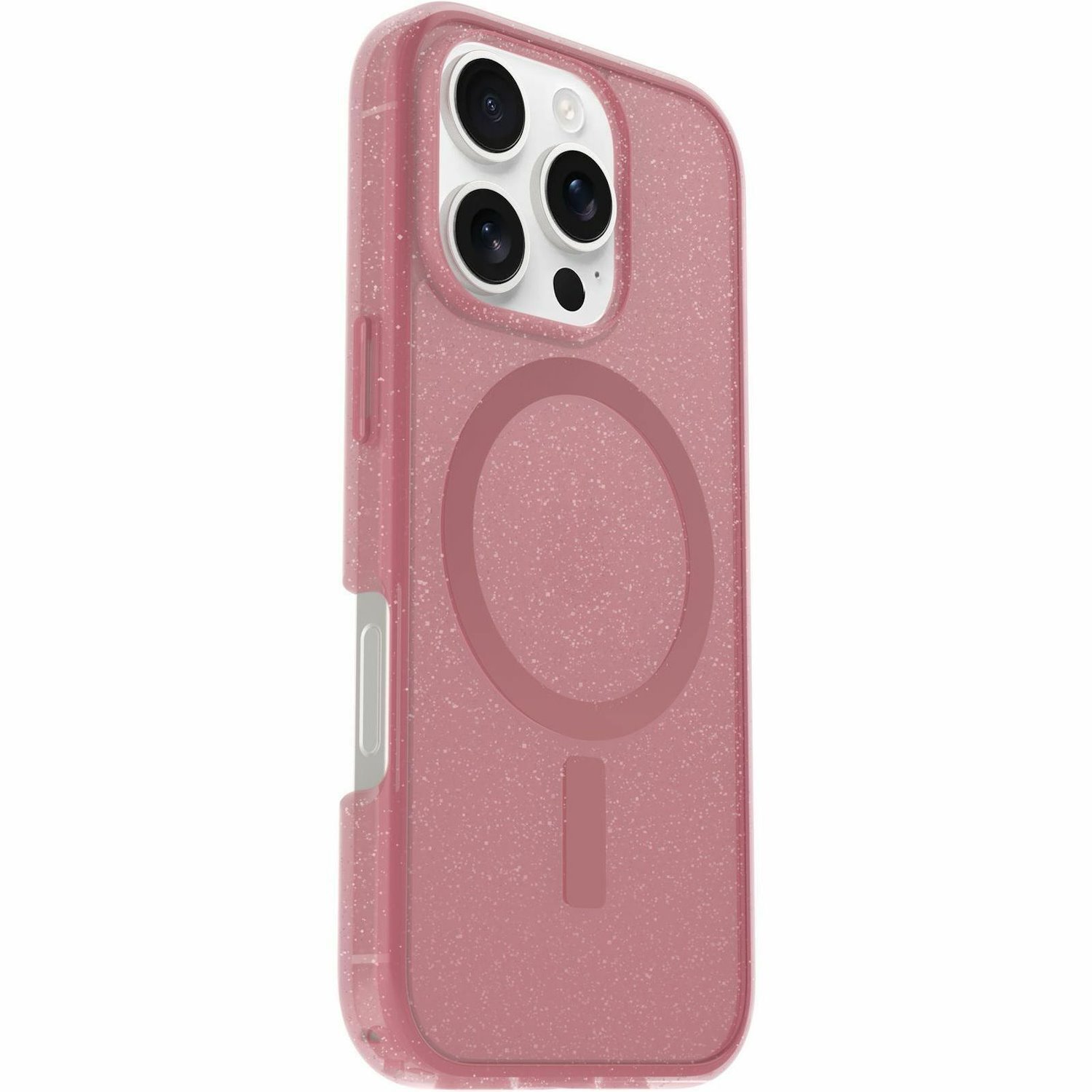OtterBox Symmetry Series Clear Case for Apple iPhone 16 Pro Smartphone - Foxberry (Pink)