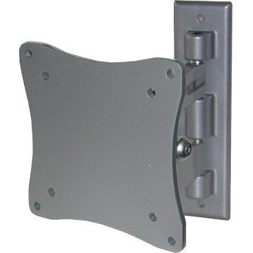 Newstar TV/Monitor Wall Mount (2 pivots & tilt) for 10"-27" Screen - Silver