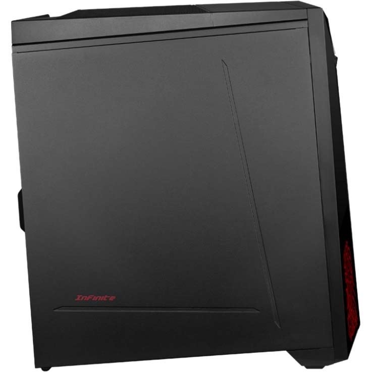 MSI Infinite Infinite 11TC-1290CA Gaming Desktop Computer - Intel Core i5 11th Gen i5-11400F - 16 GB - 512 GB SSD - Black