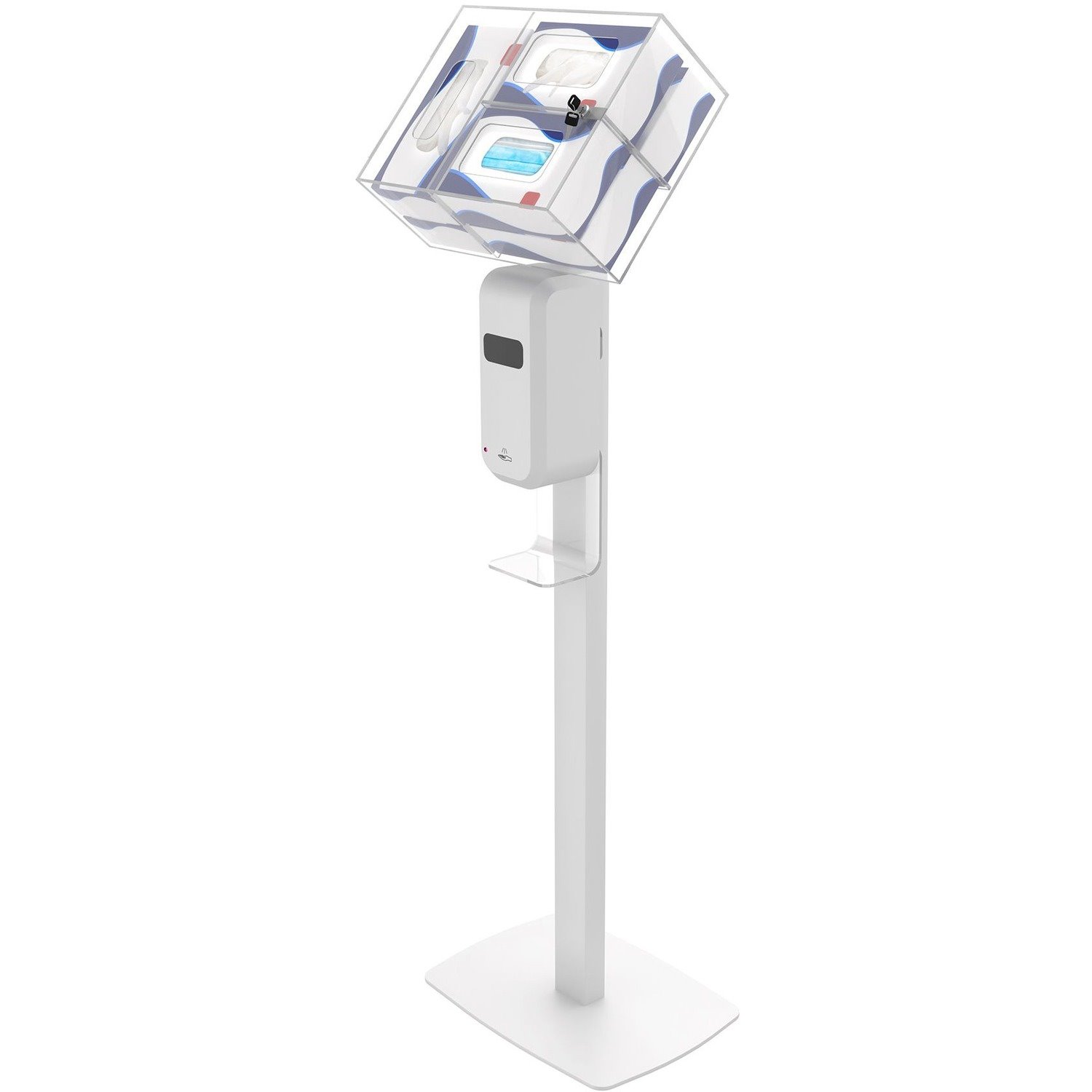 CTA Digital Premium Sanitizing Gel Dispenser Stand