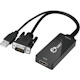 SIIG Portable VGA & USB Audio to HDMI Converter