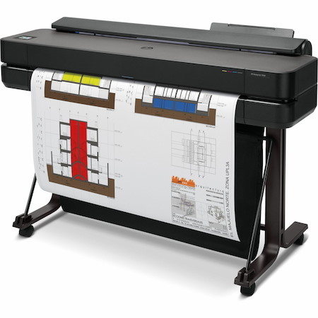 HP Designjet T650 A0 Inkjet Large Format Printer - Includes Printer - 36" Print Width - Color