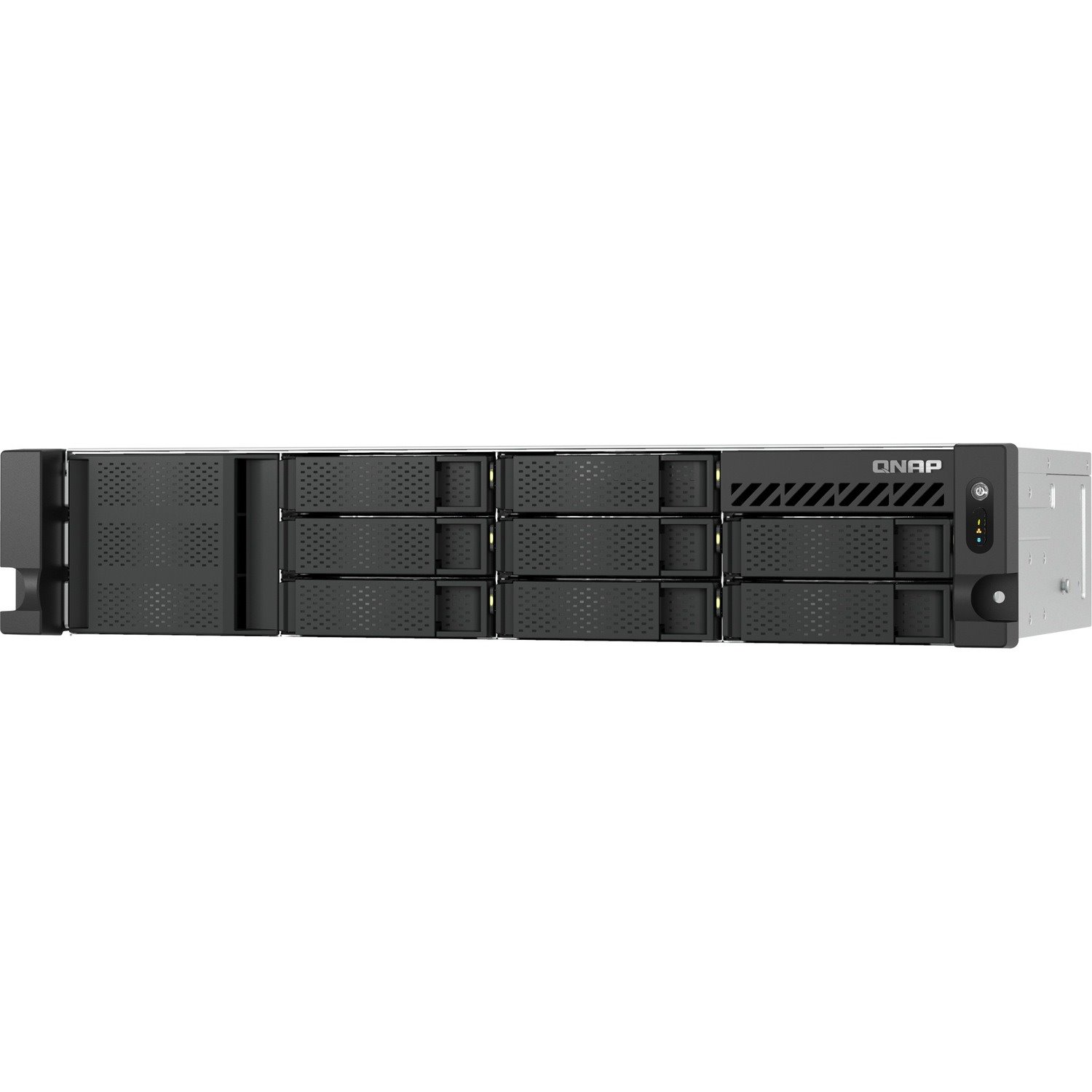 QNAP TS-855eU-RP-8G 8 x Total Bays SAN/NAS Storage System - 5 GB Flash Memory Capacity - Intel Atom C5125 Octa-core (8 Core) 2.80 GHz - 8 GB RAM - DDR4 SDRAM - 2U Rack-mountable