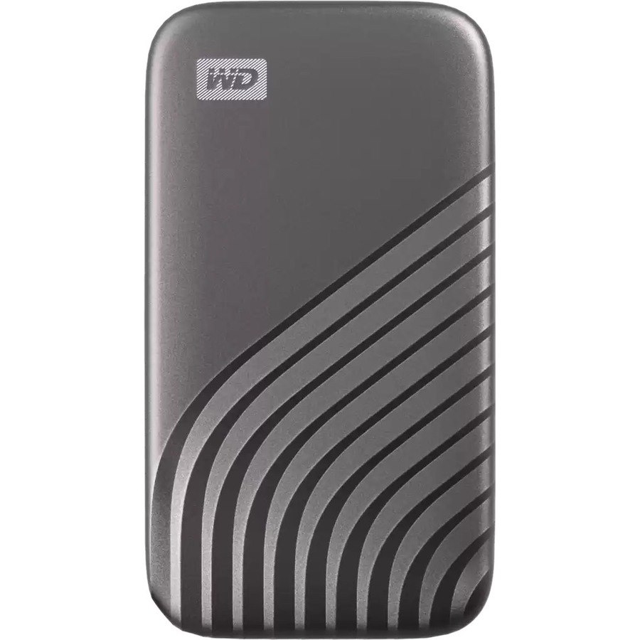 WD My Passport WDBAGF0040BGY-WESN 4 TB Portable Solid State Drive - External - Gray