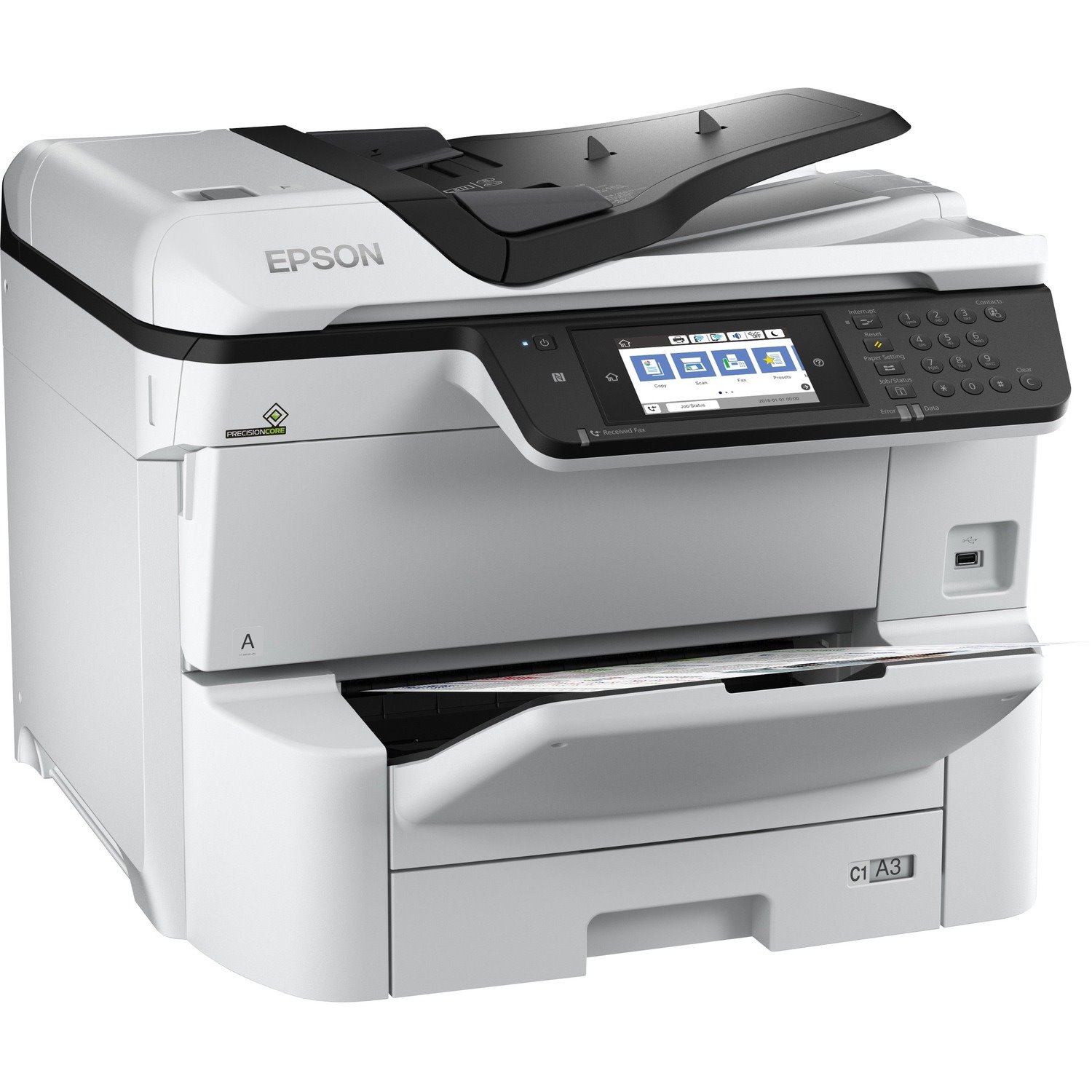 Epson WorkForce Pro WF-C8610DWF Wireless Inkjet multifunctionele printer - Kleur