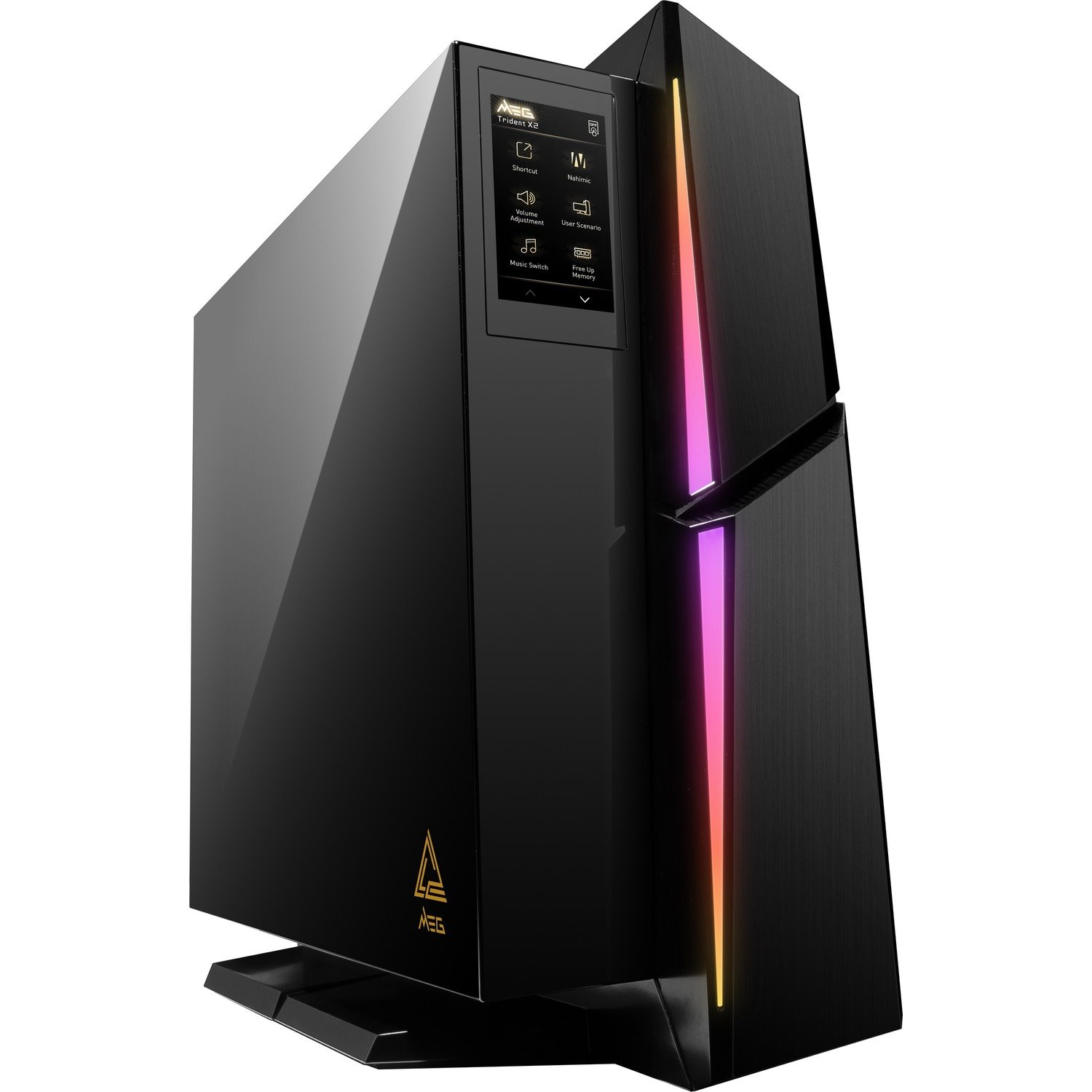 MSI MEG Trident X2 13NUF-074US Gaming Desktop Intel Core i7-13700KF RTX 4070 Ti 32GB RAM 1TB SSD 1TB HDD Win 11 Home Advance 1 Yr Warranty