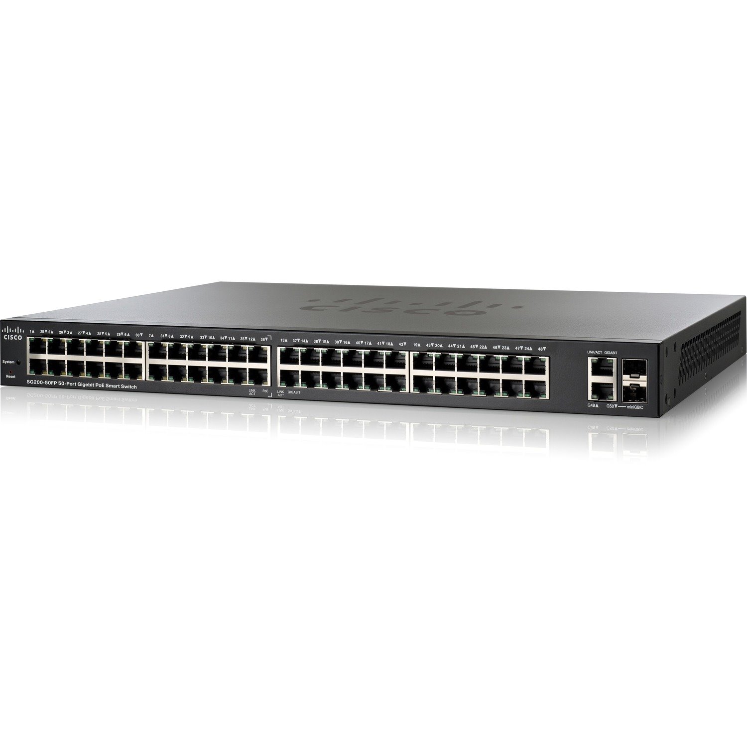 Cisco SG200-50FP Ethernet Switch