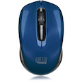 Adesso iMouse S50L Mouse - Radio Frequency - USB - Optical - 3 Button(s) - Blue