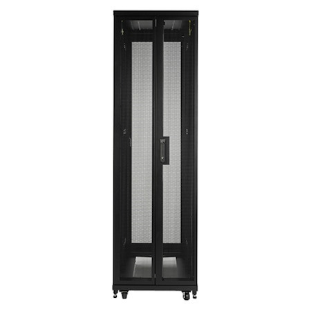 APC NetShelter SV, Server Rack Enclosure, 42U, 600W x 1060 D mm, with Sides, Black, Single Rack Unassembled