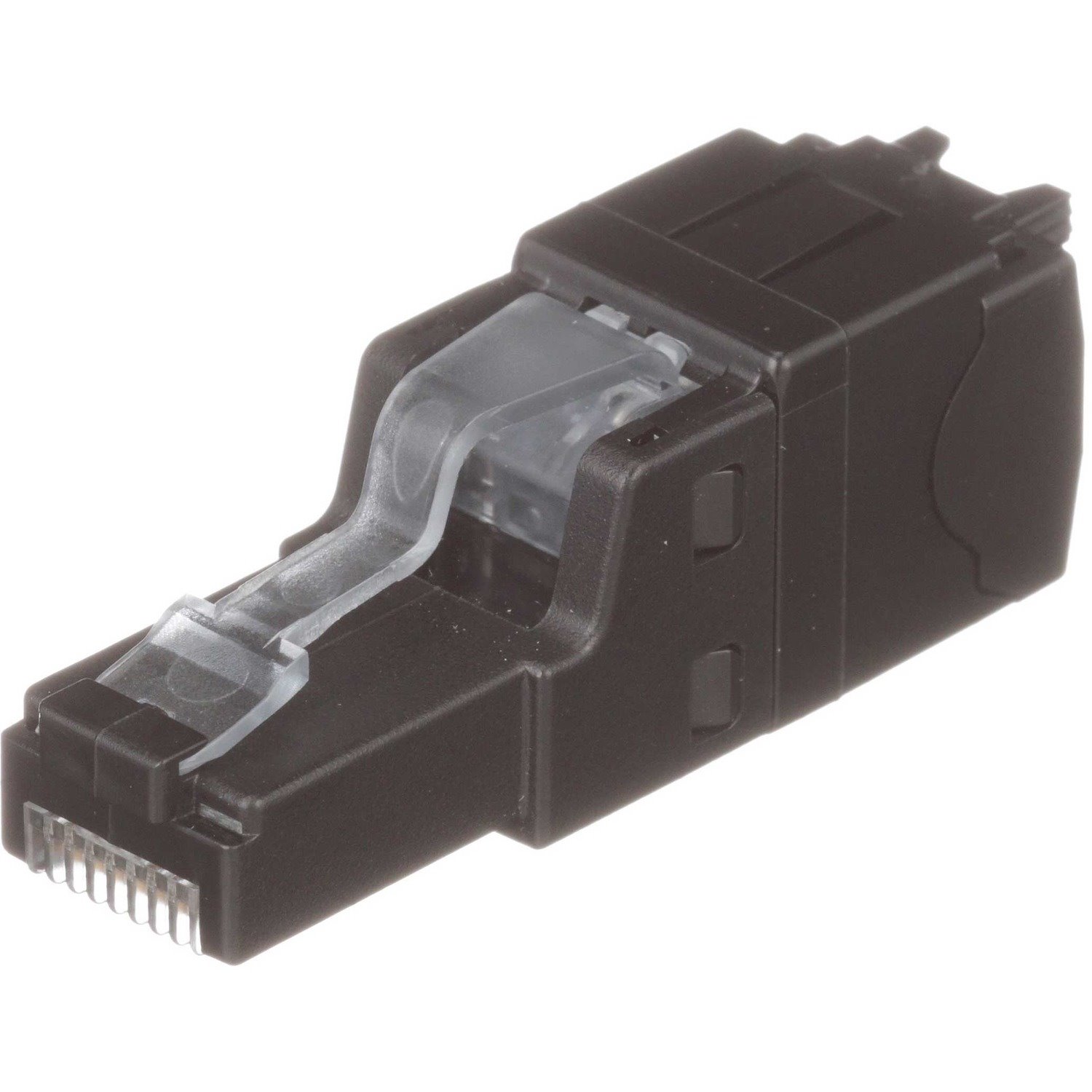 PanNet TX6A RJ45, Cat 6A UTP Field Term Plug, 22-26 AWG, Black