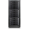 RAIDage JAGE9BT12HDBK Drive Enclosure 12Gb/s SAS, SATA/600 - Mini-SAS HD Host Interface Tower - Black