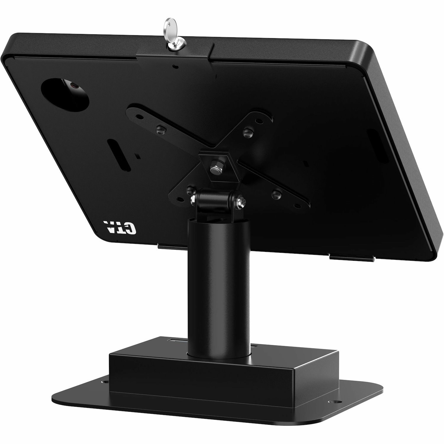 CTA Digital Desk Mount for Tablet, Kiosk, Enclosure, Holder - Landscape/Portrait