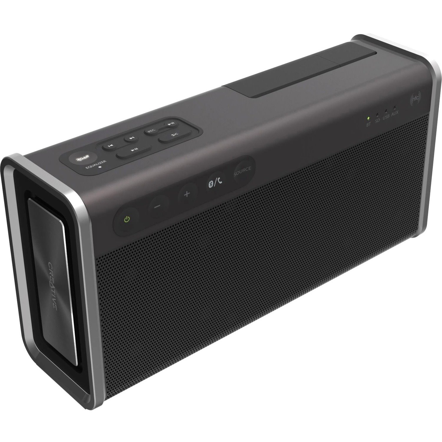 Creative iRoar Go Portable Bluetooth Speaker System - Black