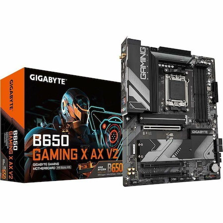 GIGABYTE Ultra Durable B650 GAMING X AX V2 Gaming Desktop Motherboard - AMD B650 Chipset - Socket AM5 - ATX