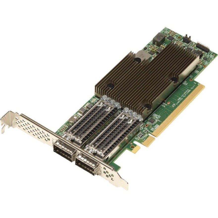 Lenovo Broadcom 57508 100Gigabit Ethernet Card for Server - 100GBase-X - QSFP56 - Plug-in Card