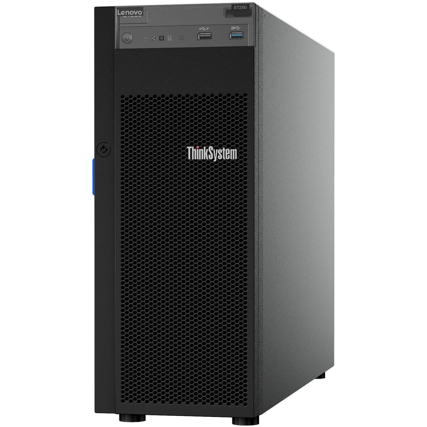 Lenovo ThinkSystem ST250 7Y46A04KEA 4U Tower Server - 1 Xeon E-2224 3.40 GHz - 16 GB RAM - Serial ATA/600 Controller
