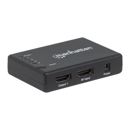 Manhattan 4K Compact 4-Port HDMI Splitter