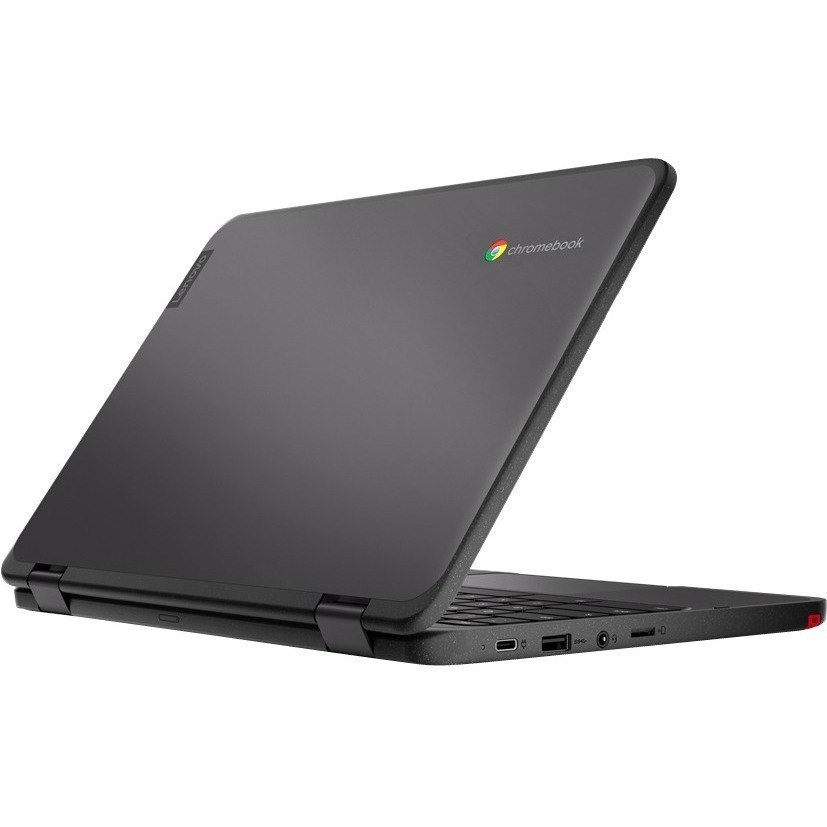 Lenovo 500e Chromebook Gen 3 82JB003XUS 11.6" Touchscreen Convertible 2 in 1 Chromebook - HD - Intel Celeron N4500 - 4 GB - 32 GB Flash Memory - English Keyboard - Gray