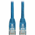 Eaton Tripp Lite Series Cat6 Gigabit Snagless Molded UTP Ethernet Cable (RJ45 M/M), PoE, LSZH, Blue, 15 m (49.2 ft.)