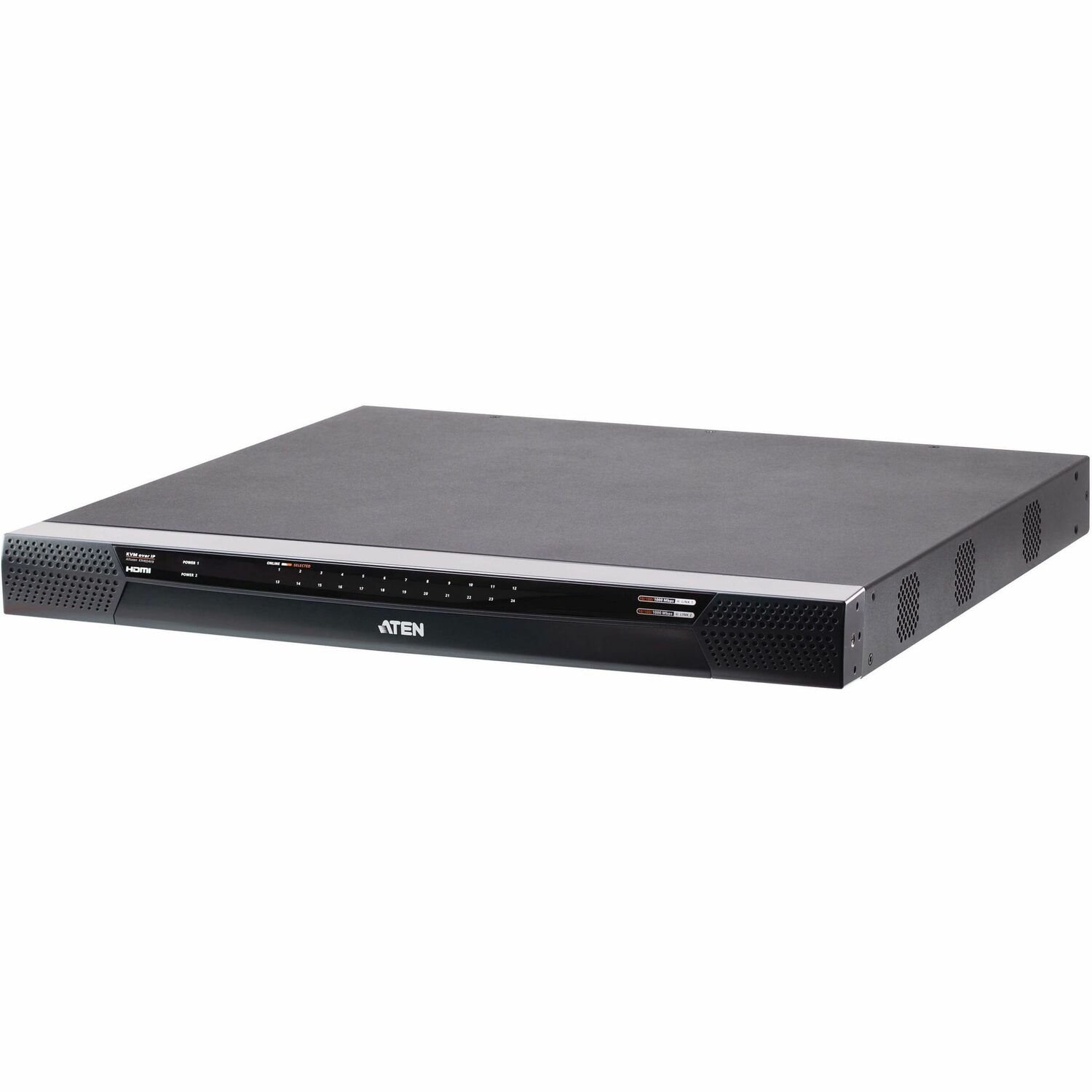 ATEN 1-Local/4-Remote Shared Access 24-Port Multi-Interface Cat 5 KVM over IP Switch