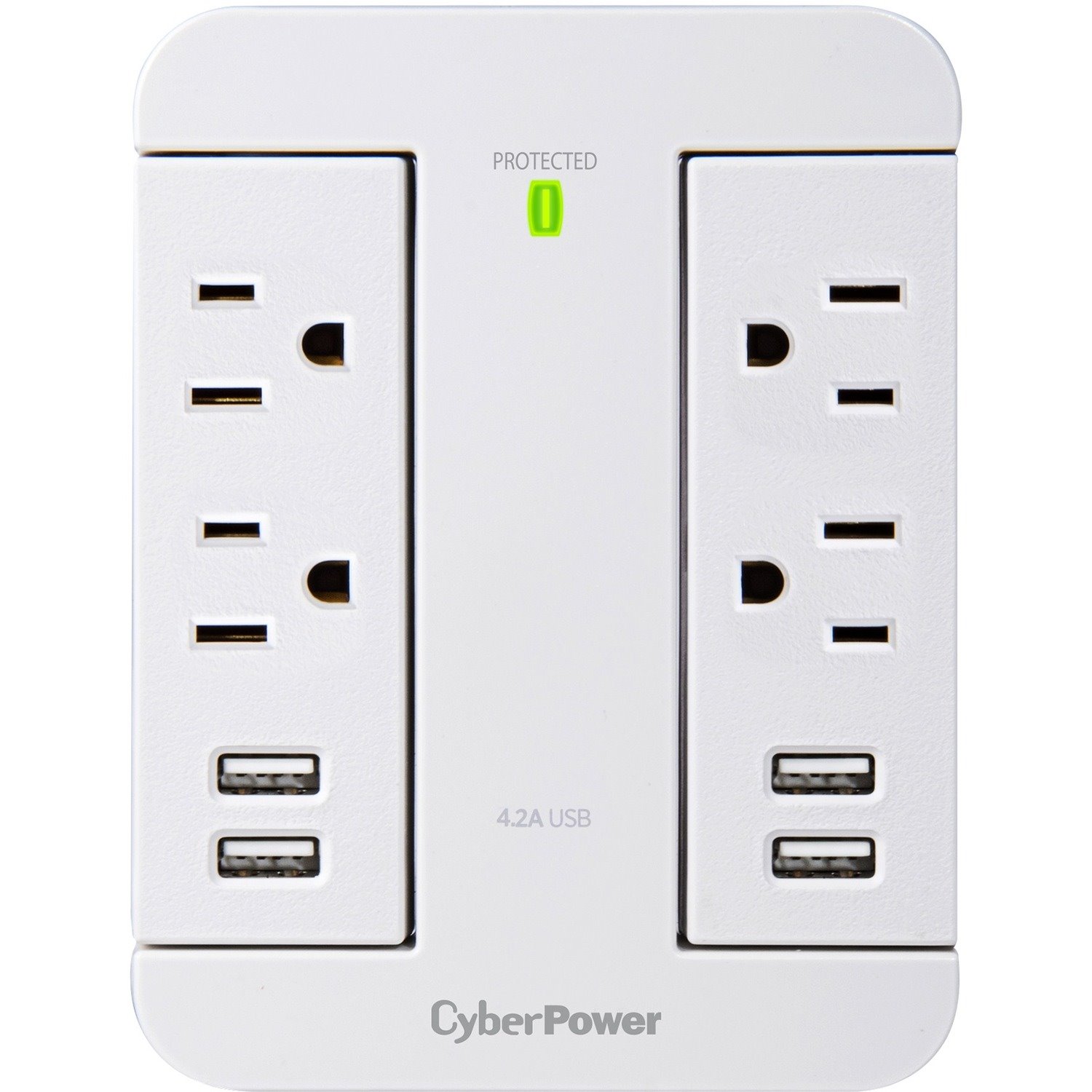 CyberPower P4WSU Home Office 4 - Outlet Surge with 900 J