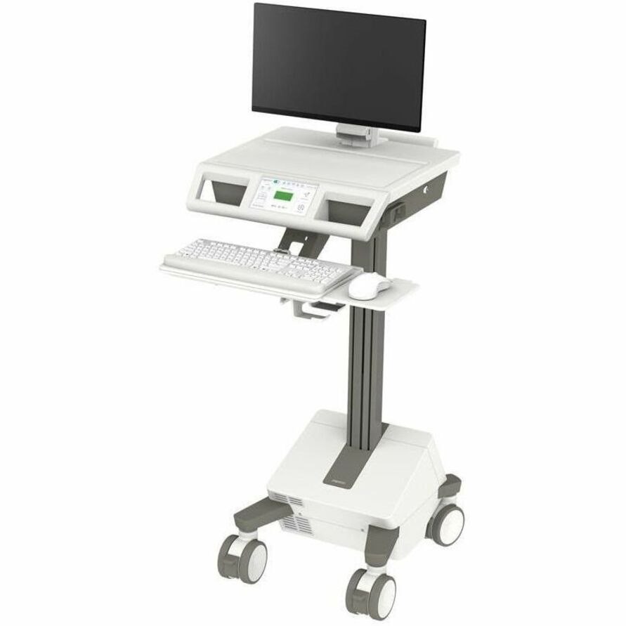 Ergotron Mosaic LCD Cart, AC Power, US/CA/MX Full-Featured Medical Cart