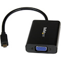 StarTech.com Micro HDMI® to VGA Adapter Converter with Audio for Smartphones / Ultrabooks / Tablets - 1920x1080