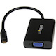 StarTech.com Micro HDMI® to VGA Adapter Converter with Audio for Smartphones / Ultrabooks / Tablets - 1920x1080