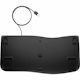 HP 480 Keyboard - Cable Connectivity - USB Type A Interface - Black
