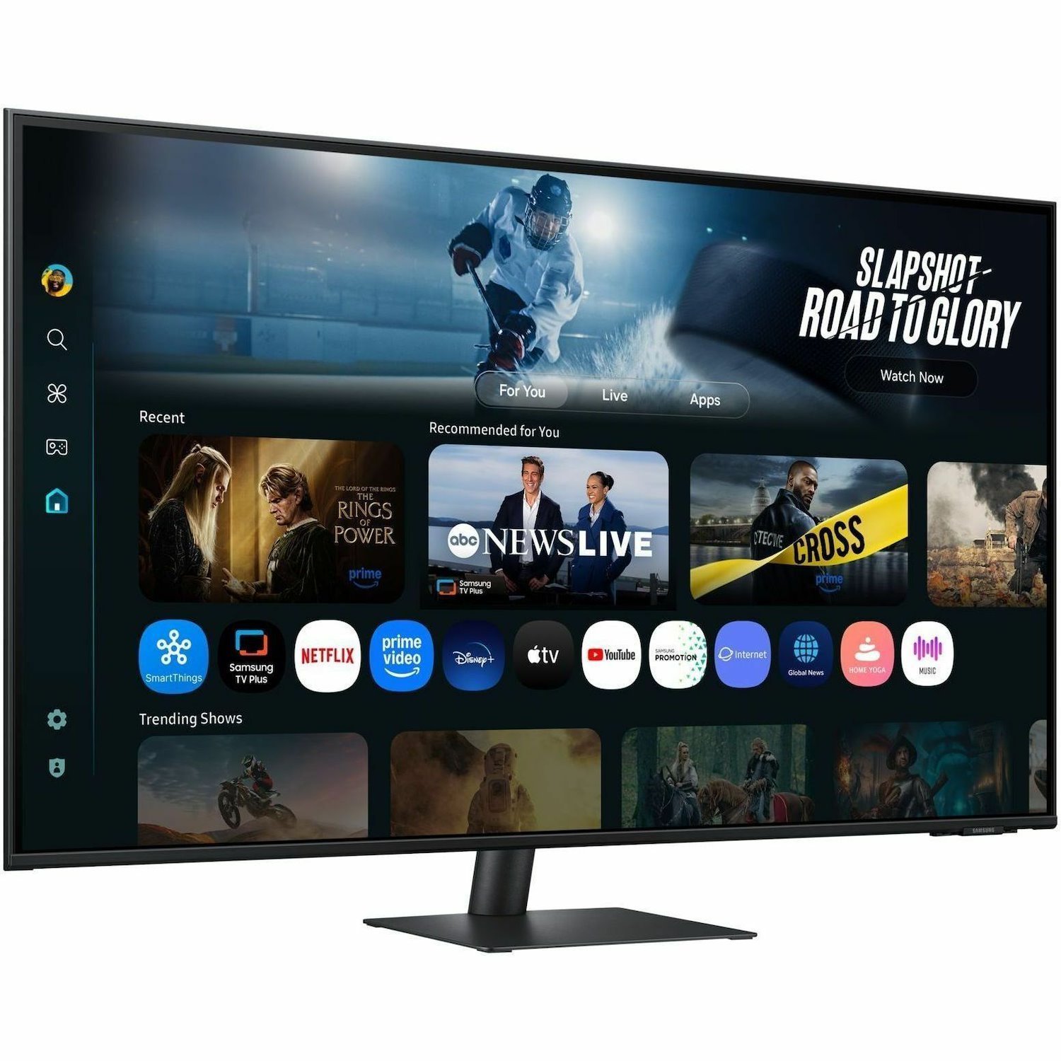 Samsung S43FM702UN 43" Class 4K UHD Smart LCD Monitor - 16:9 - Black
