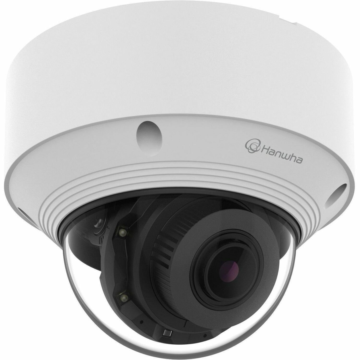 Hanwha QNV-C8083R 5 Megapixel Outdoor Network Camera - Color - Dome - White