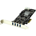 StarTech.com USB Adapter - PCI Express x4 - Plug-in Card