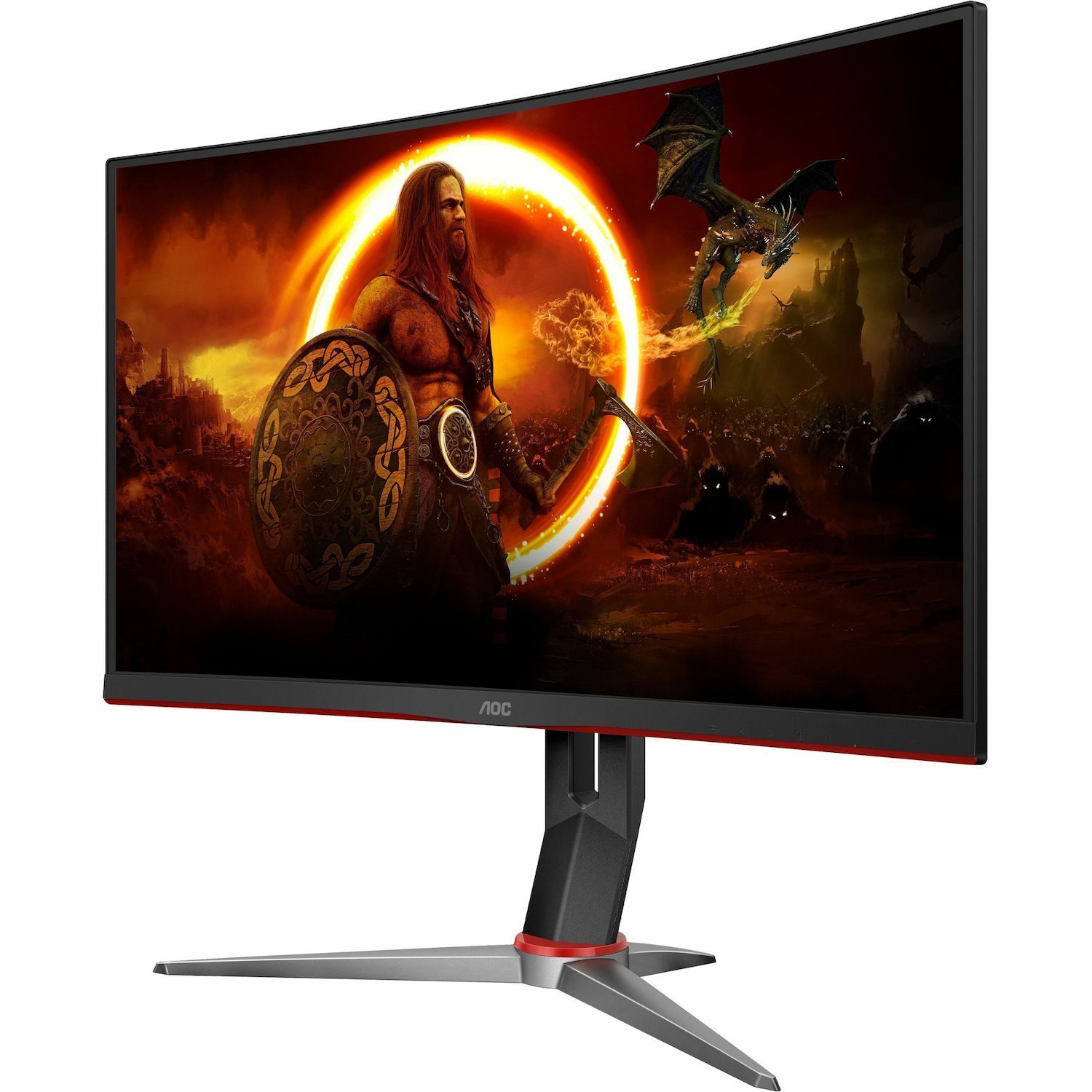 AOC CQ32G2S 32" Class QHD Curved Screen Gaming LED Monitor - 16:9