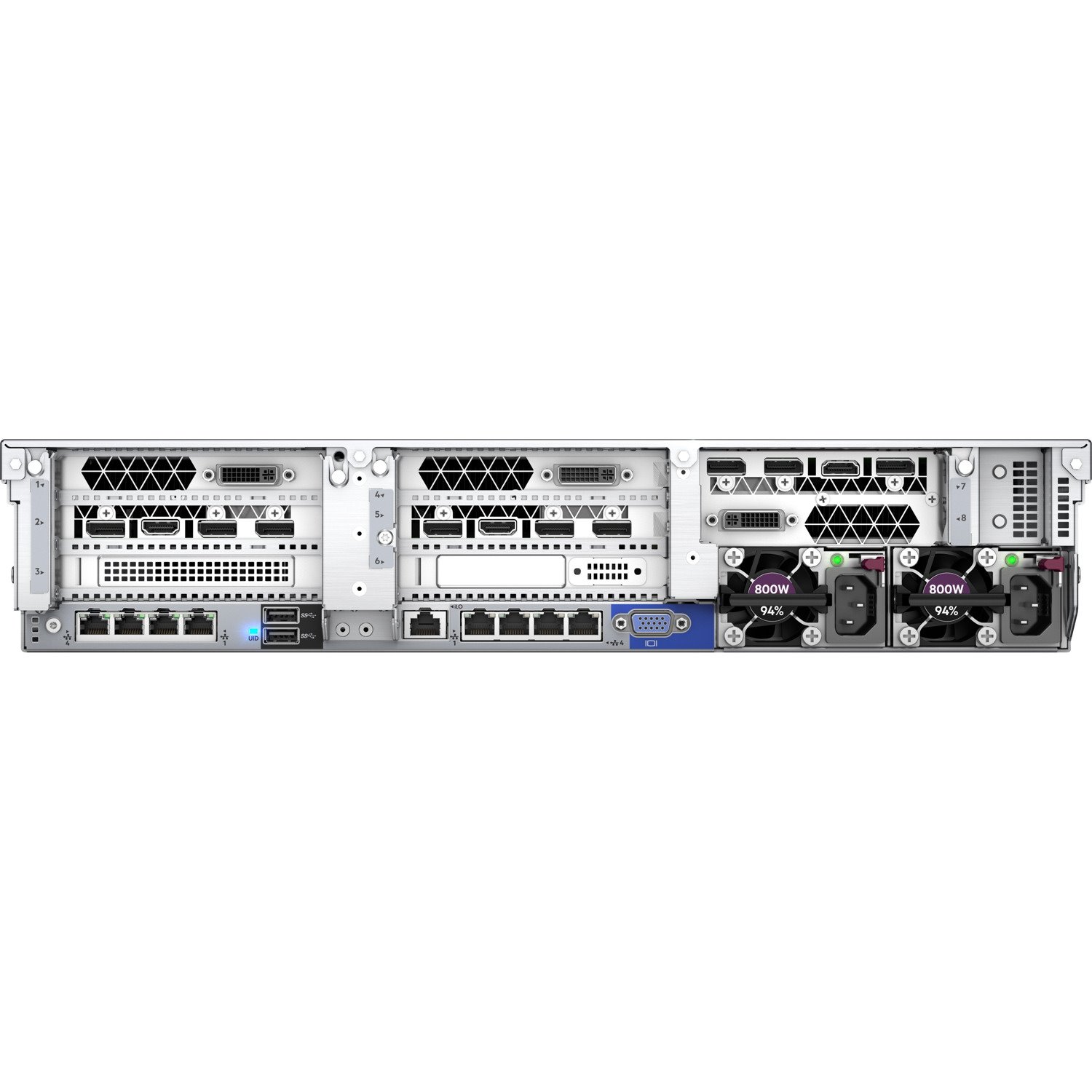 HPE ProLiant DL380 G10 2U Rack Server - 1 Xeon Silver 4208 2.10 GHz - 32 GB RAM - Serial ATA/600, 12Gb/s SAS Controller