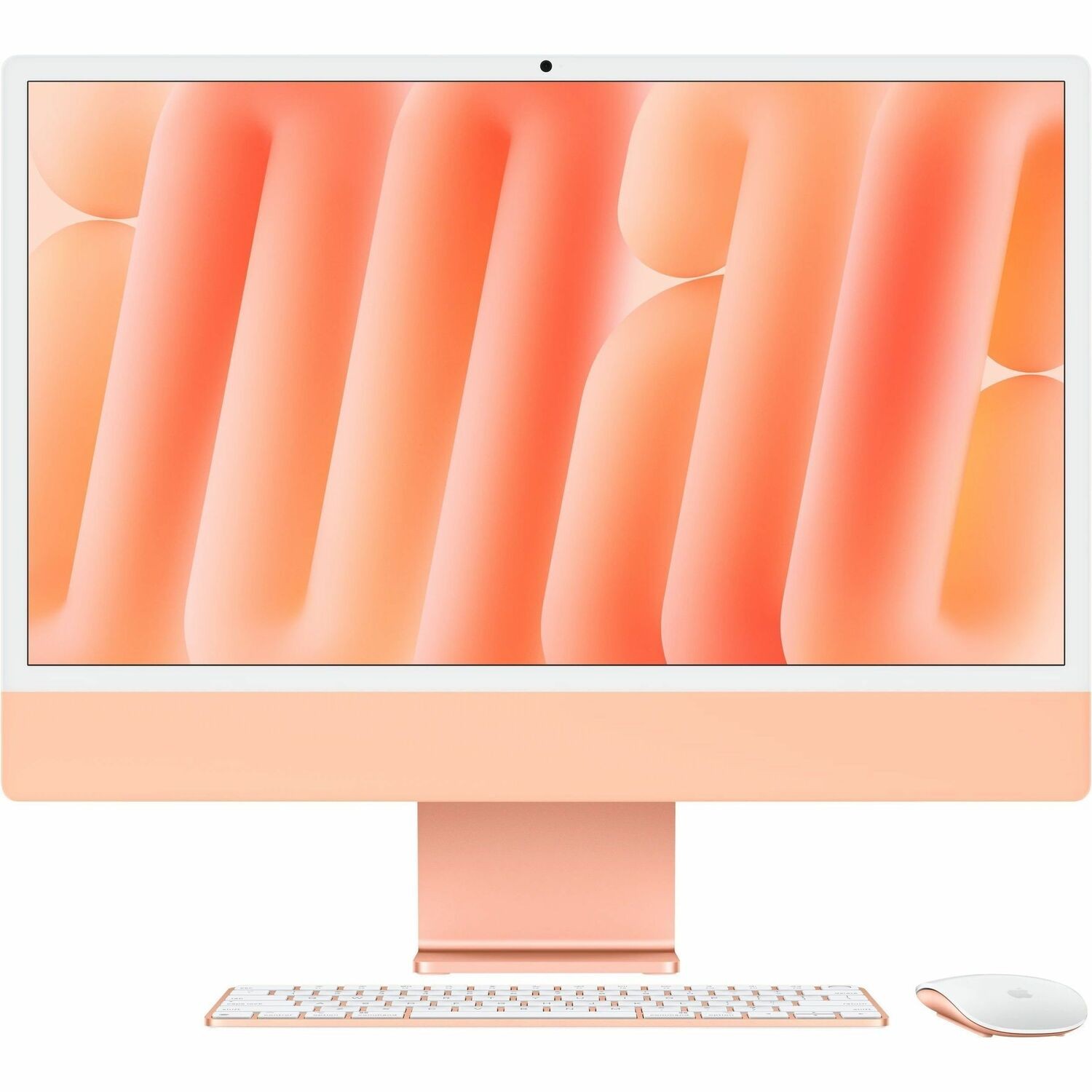 Apple iMac All-in-One Computer - Apple M4 - 24 GB - 256 GB SSD - 24" 4.5K - Desktop - Orange