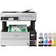 Epson EcoTank Pro ET-5150 Inkjet Multifunction Printer-Color-White-Copier/Scanner-4800x1200 dpi Print-Automatic Duplex Print-33000 Pages-250 sheets Input-Color Flatbed Scanner-1200 dpi Optical Scan-Wireless LAN-Epson Connect-Mopria