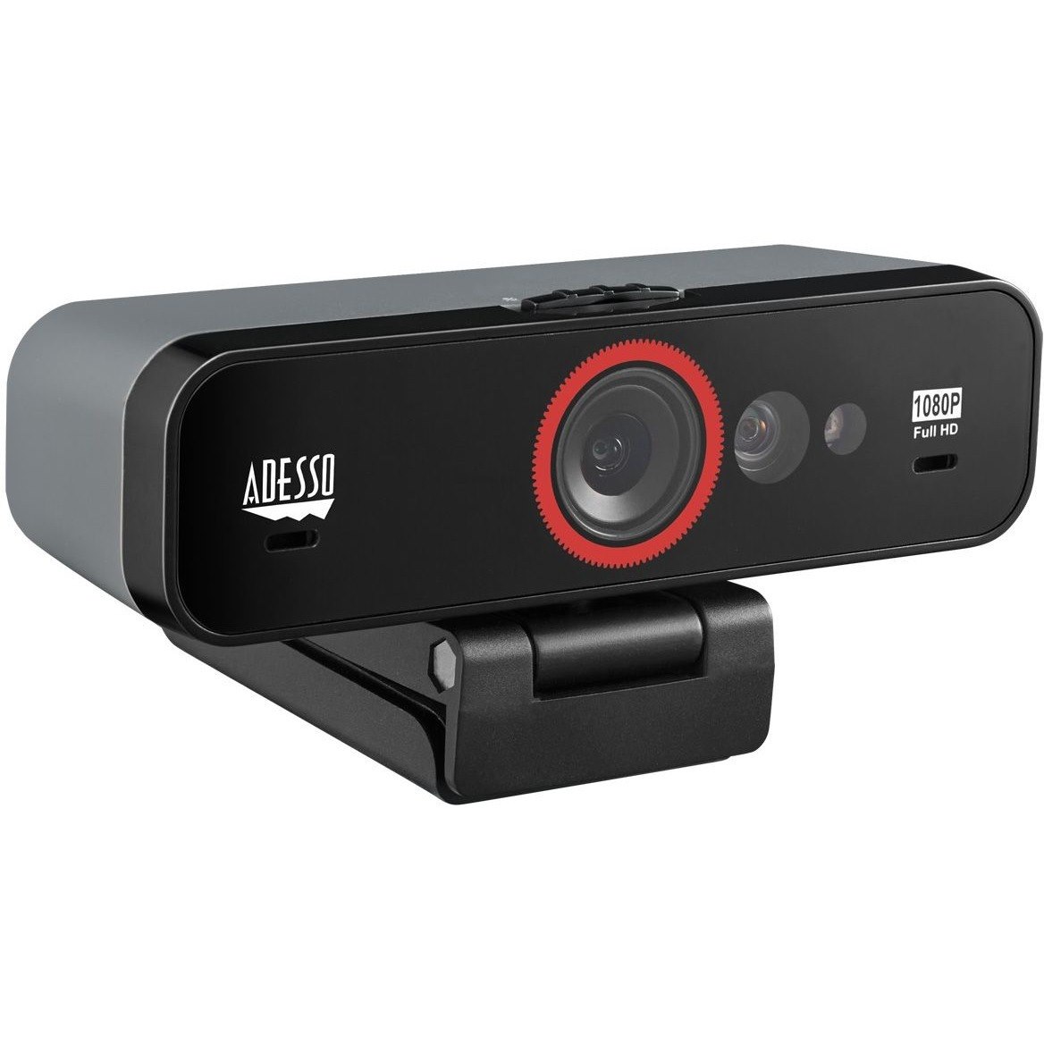 Adesso CyberTrack F1 Webcam - 2.1 Megapixel - 30 fps - USB 2.0 - 1 Each