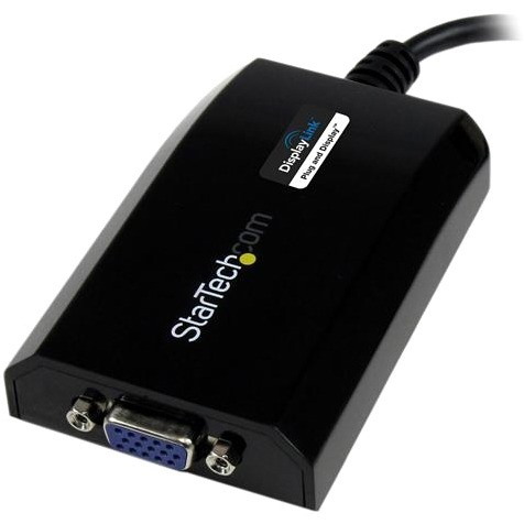 StarTech.com USB 3.0 to VGA External Video Card Multi Monitor Adapter for Mac / PC, USB Graphics Card, 1920x1200 - replaced by USB2VGAPRO2