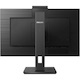 Philips 242B1H 24" Class Webcam Full HD LCD Monitor - 16:9 - Textured Black