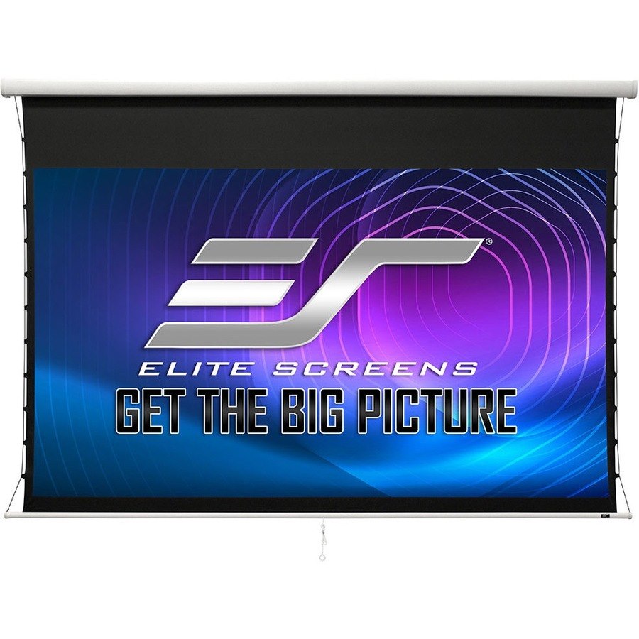 Elite Screens Manual Tab-Tension 2 MT106XWH2 106" Manual Projection Screen