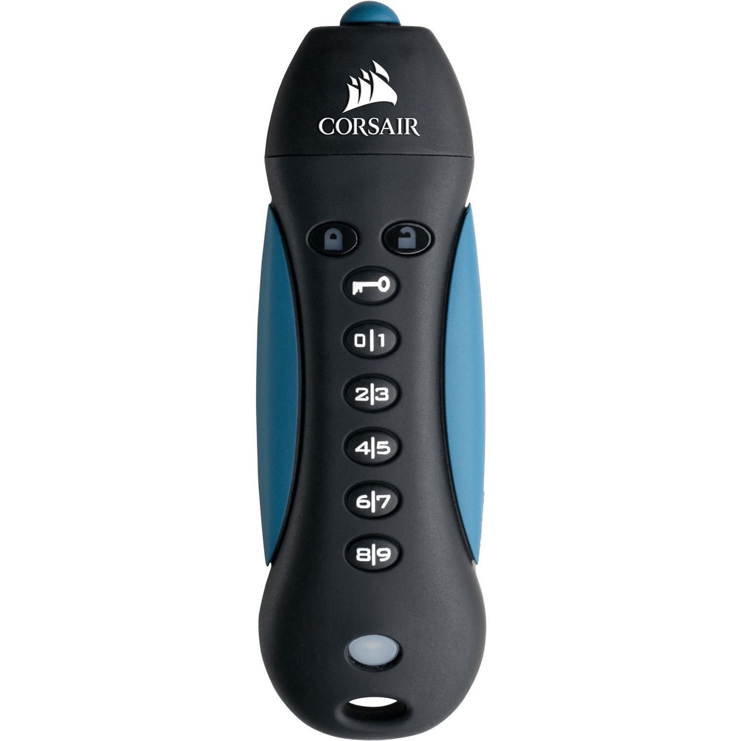 Corsair Padlock 3 64GB Usb-A Svart, BLÅ