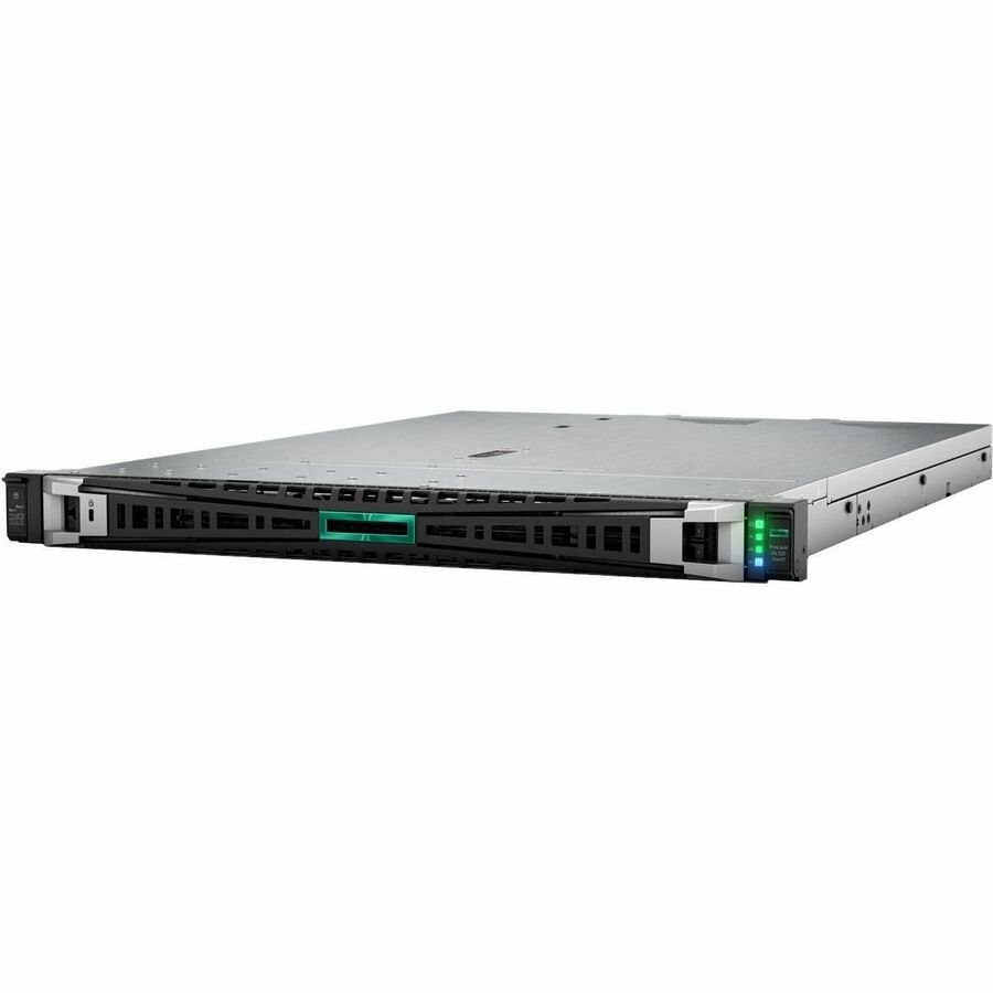 HPE ProLiant DL320 G11 1U Rack Server - 1 Xeon Silver 4410Y 2 GHz - 16 GB RAM - Serial Attached SCSI (SAS) Controller